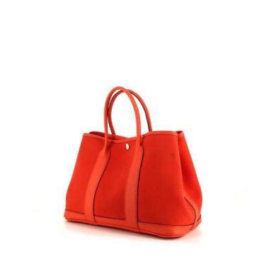 hermes arancio|hermes borsa tela panier arancio .